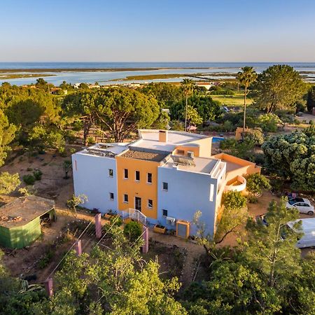 Meia Lua - Your Private Artsy Paradise Overlooking The Ria Formosa With Pool And Sea Views Near Barril Beach, Tavira 斯代塔维拉 外观 照片