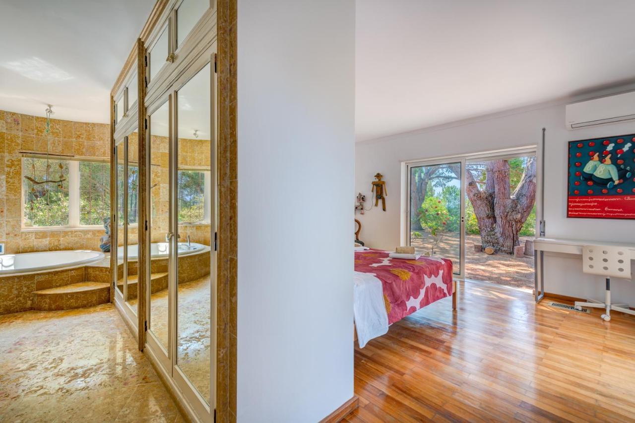 Meia Lua - Your Private Artsy Paradise Overlooking The Ria Formosa With Pool And Sea Views Near Barril Beach, Tavira 斯代塔维拉 外观 照片